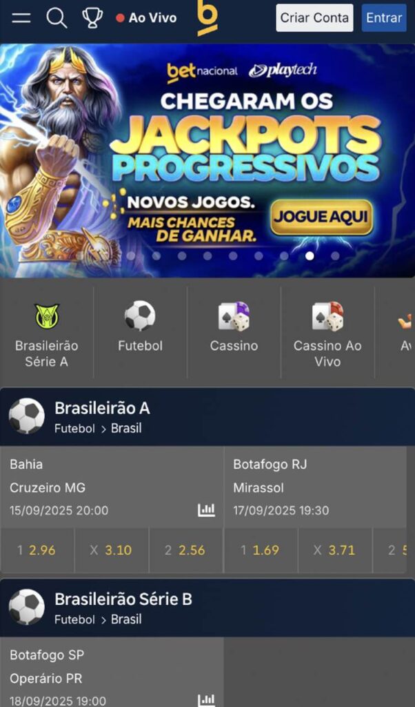 jackpot na betnacional com prêmios