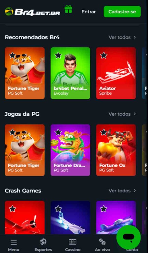 br4bet pagina de casino