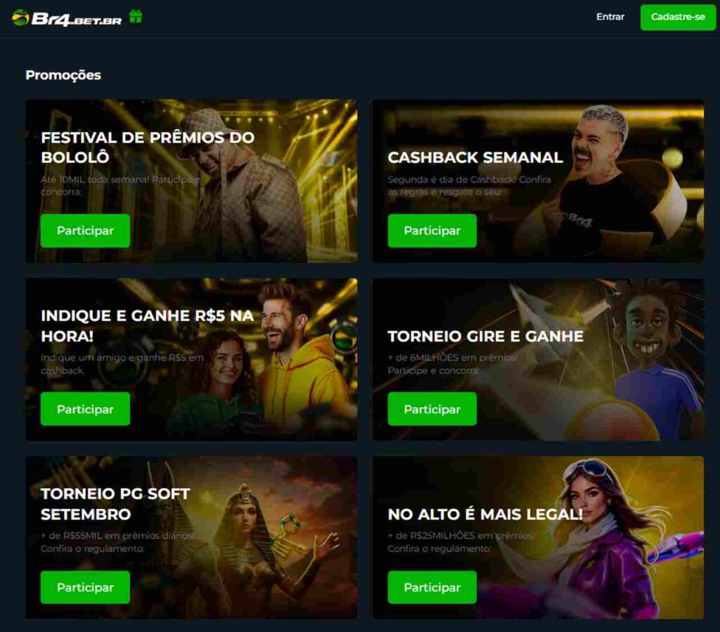 br4bet pagina de promoçoes