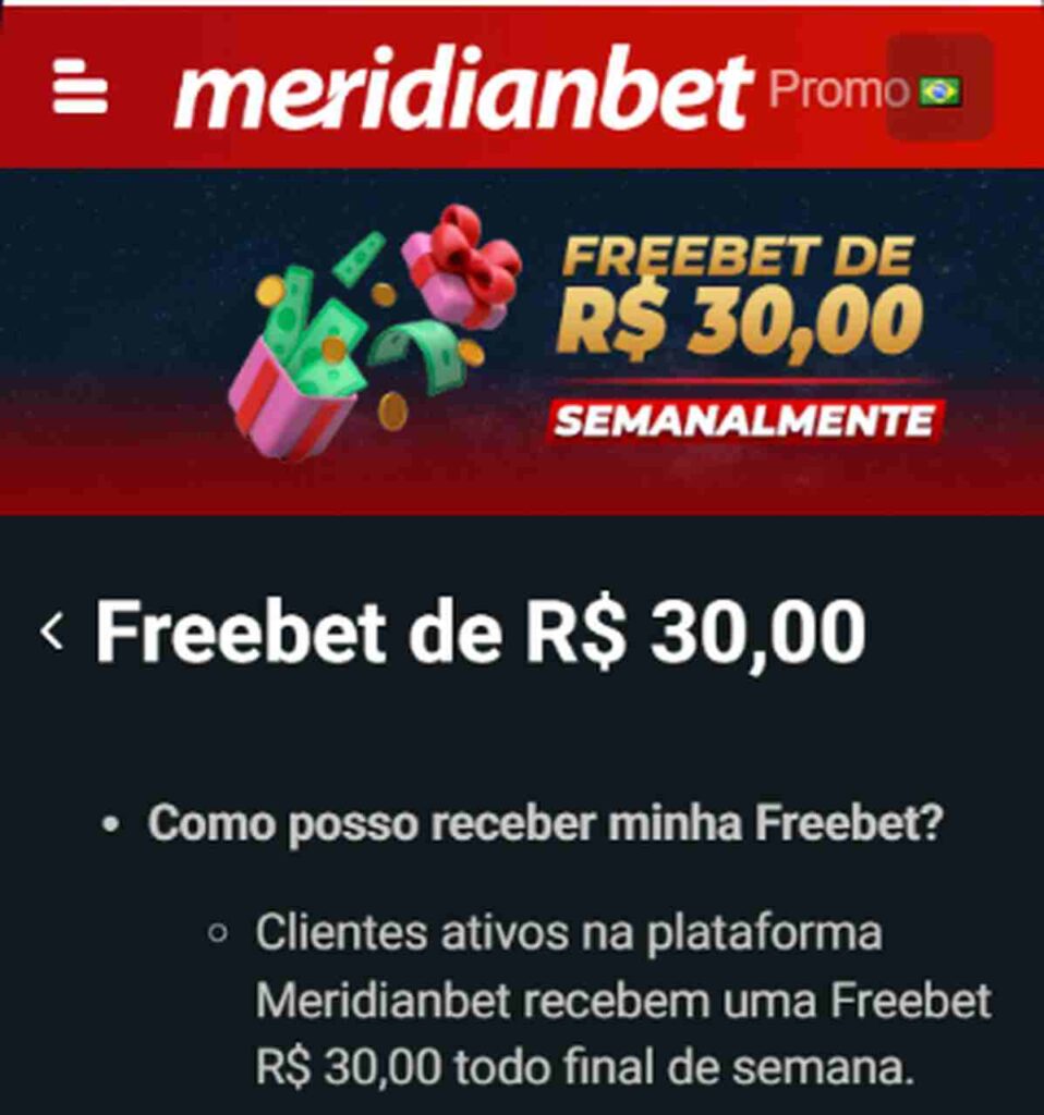 meridianbet free bet semanal