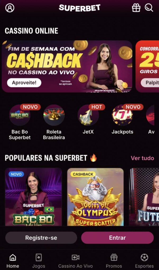 bônus de cashback superbet 