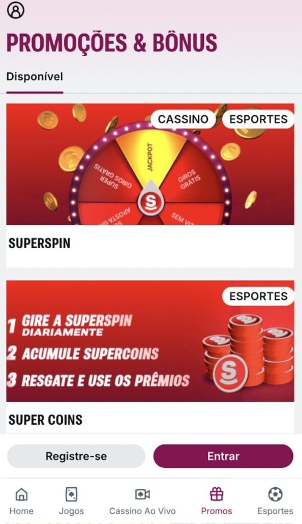 bônus superbet 
