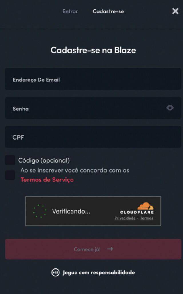 blaze registro é confiável