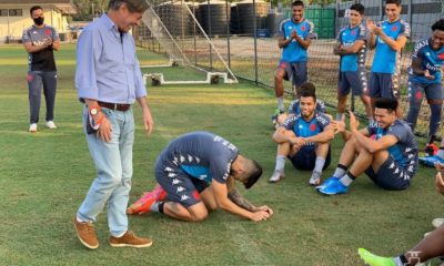 Ricardo Graça sendo convocado