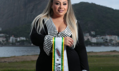 Sanucia Pereira, beldade que venceu, mês passado, o concurso internacional Mrs Queen Top of the World Plus Size, virá à frente da bateria da escola de Jacarepaguá