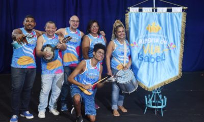 Bloco Alegria de Vila Isabel Grito de Carnaval 2022. (Foto: Divulgação)