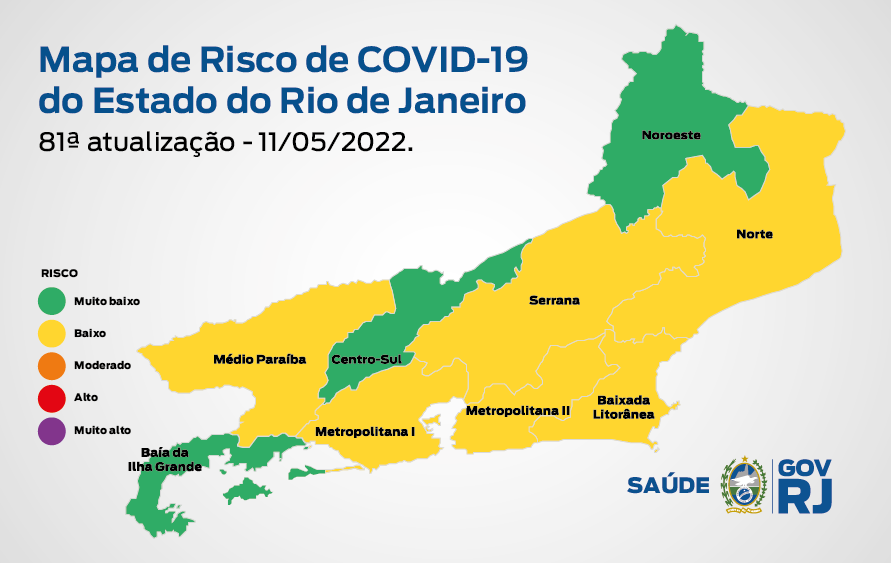 81ª edição do Mapa de Risco da Covid-19