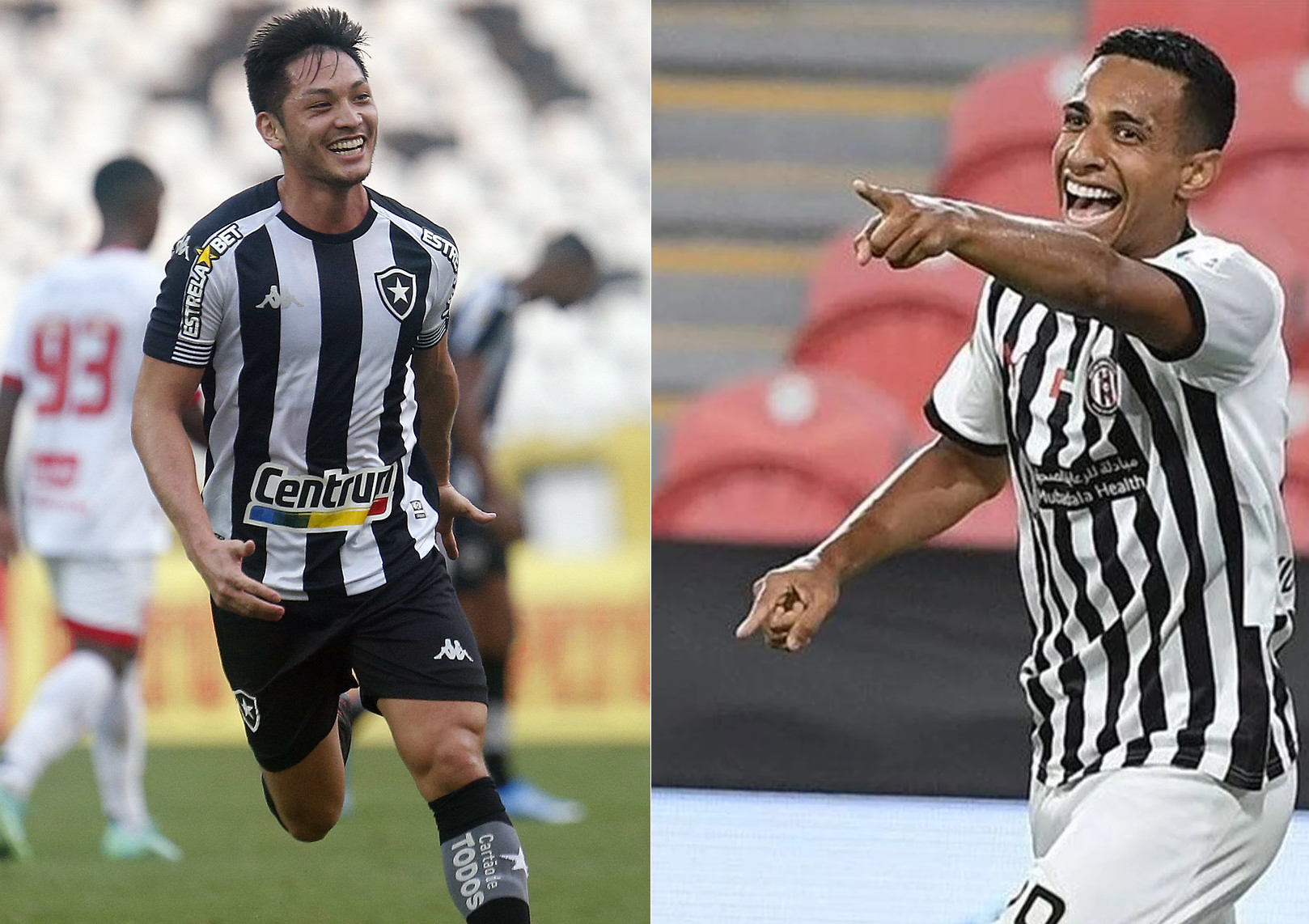 Oyama e Victor Sá estão se transferindo para o Botafogo