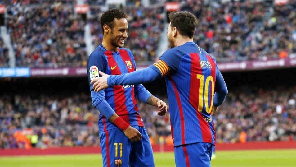 Neymar e Messi