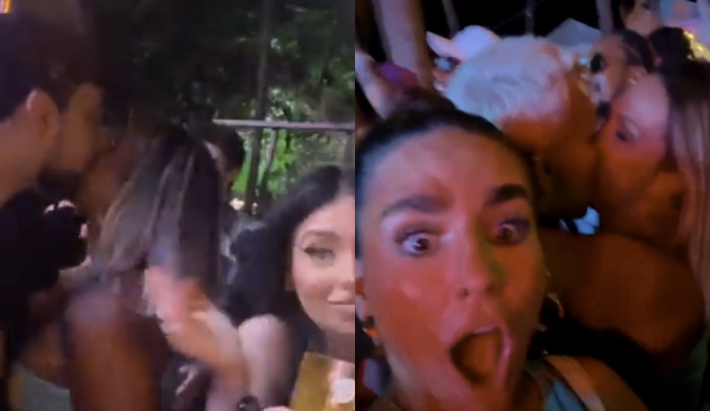 Valesca Popozuda 'passa o rodo' e 'pega' Lucas Selfie e Matheus Mazzafera