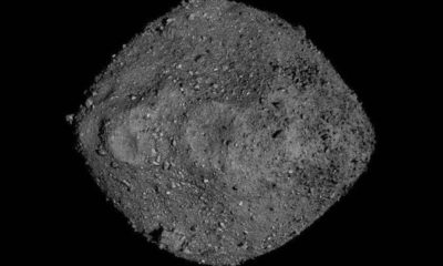 Este mosaico de Bennu foi criado usando observações feitas pela espaçonave OSIRIS-REx da NASA, que estava próxima ao asteróide por mais de dois anos - (crédito: NASA / Goddard / University of Arizona)