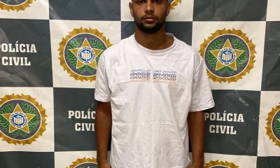 Preso na praia da Barra