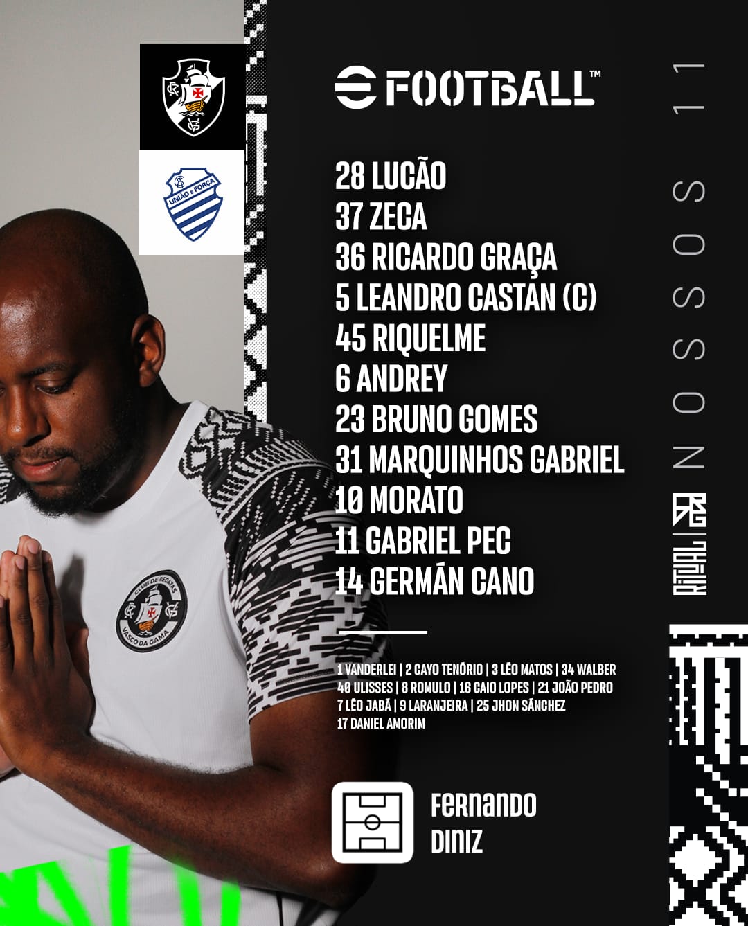 Vasco escalado para pegar o CSA pela Série B