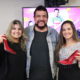 Michael Sullivan, Márcia Pinho e Isabele Benito no De Frente Com Elas (Foto: Talita Giudice/ Divulgação: Super Rádio Tupi)