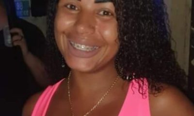Foto de mulher morta na Baixada Fluminense.