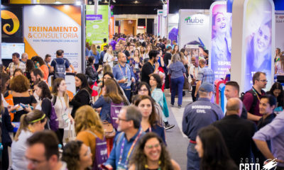 Fábrica de Criatividade leva geladeira de ideias para Expo CBTD, em São Paulo (Foto: Divulgação)