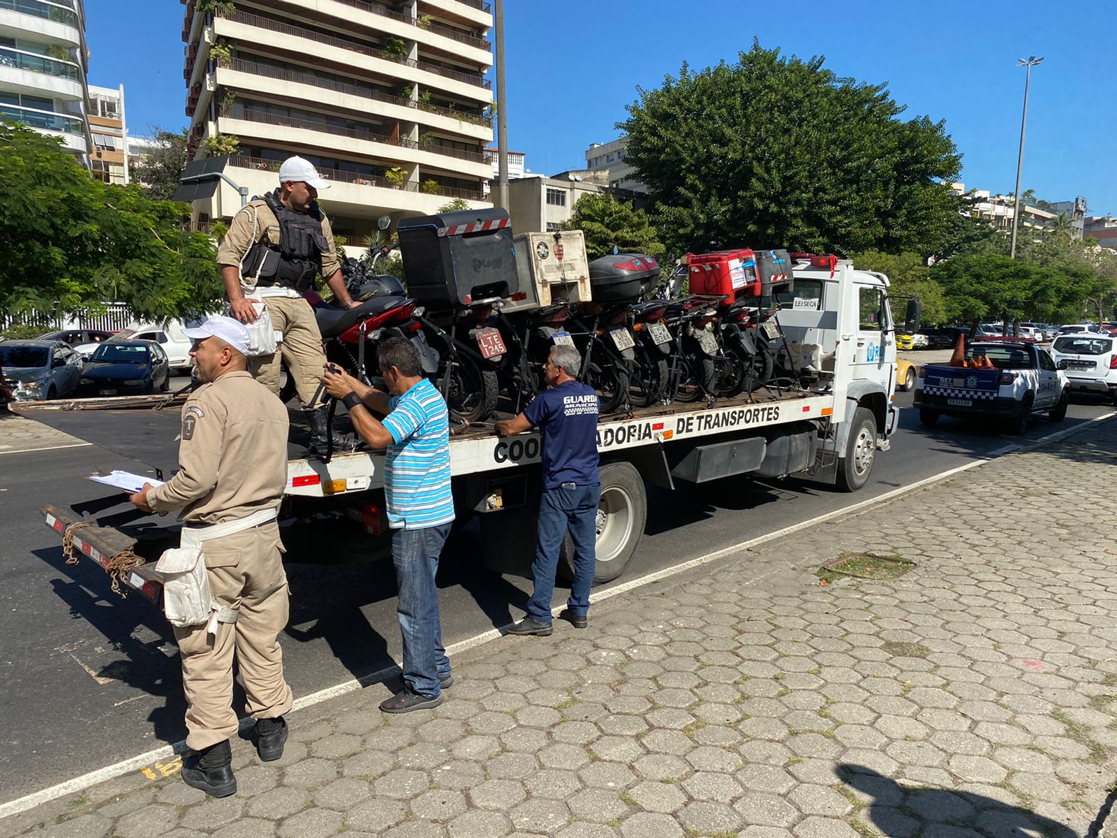 Ação foi realizada pela Secretaria Municipal de Ordem Pública em parceria com as polícias Civil e Militar