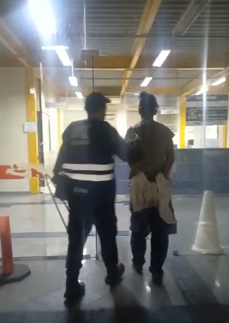 Homem apreendido por brt seguro