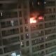 Fogo atinge apartamento no Rio 2