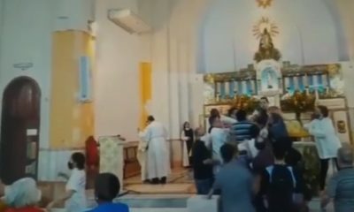 Padre é agredido em igreja no Cachambi