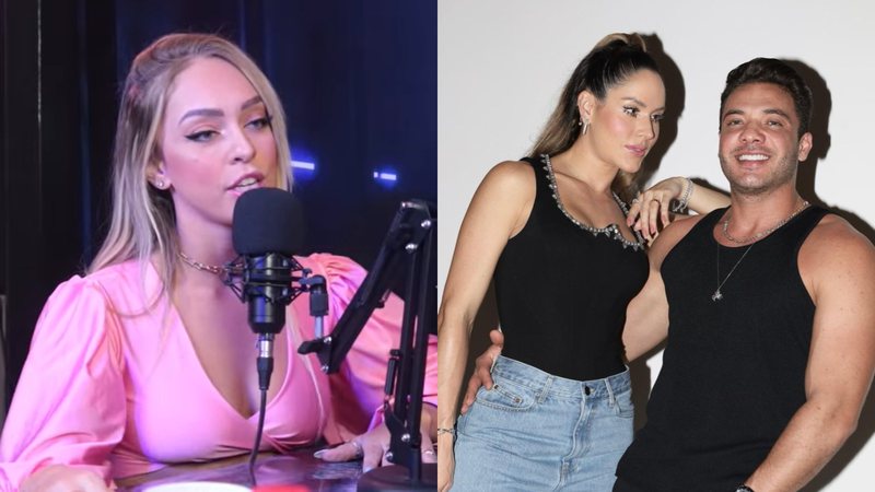 Montagem da Thay Gonçalves com Safadão e a mulher Thyane Dantas