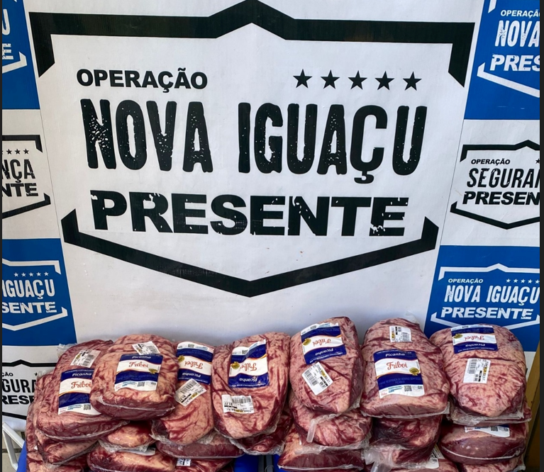 Carga foi roubada de um supermercado da cidade de Nilópolis