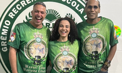 Trio de coreógrafos da União de Jacarepaguá