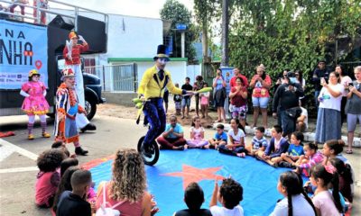 Chegou a vez de Cantagalo e Friburgo receberem os Cortejos Circenses do Projeto Caravana Carequinha