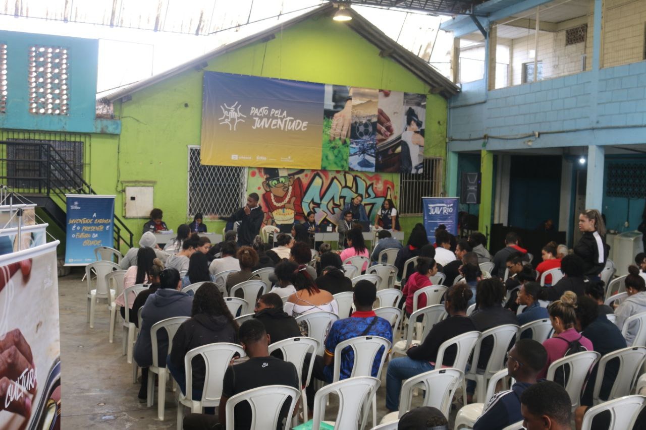 Prefeitura apresenta o programa Pacto pela Juventude na Vila Kennedy, Zona Oeste do Rio (Foto: Thiago Guain/ Divulgação: JUVRio)