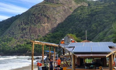 Quiosque na Prainha vai ter energia solar