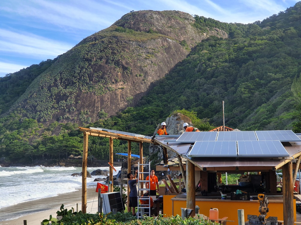 Quiosque na Prainha vai ter energia solar
