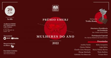 EMERJ homenageará mulheres do ano com troféu Romy