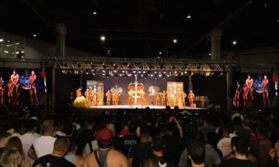 Evento de fisiculturismo é realizado no Rio