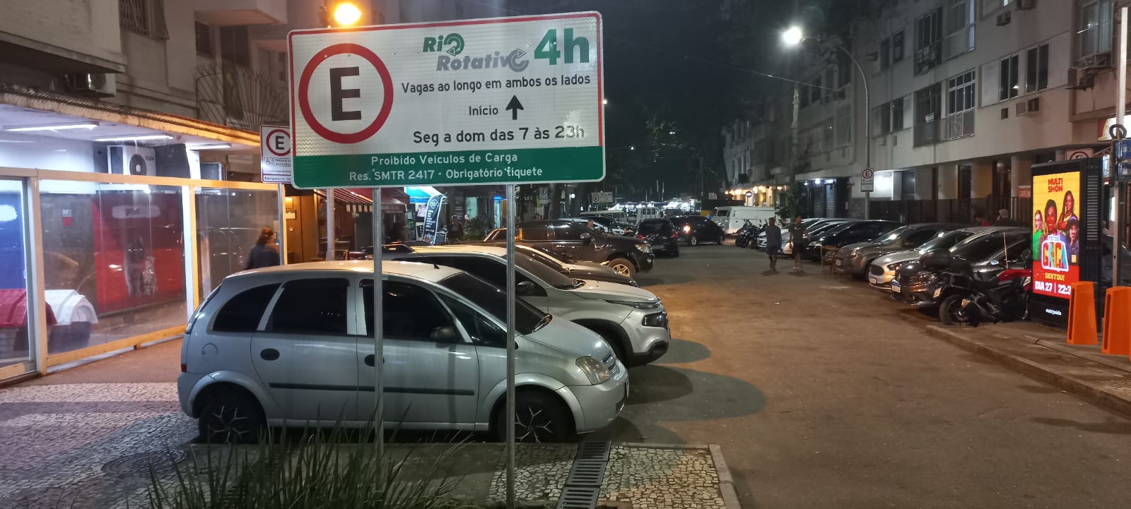 Estacionamento em Copacabana sofrerá mudanças