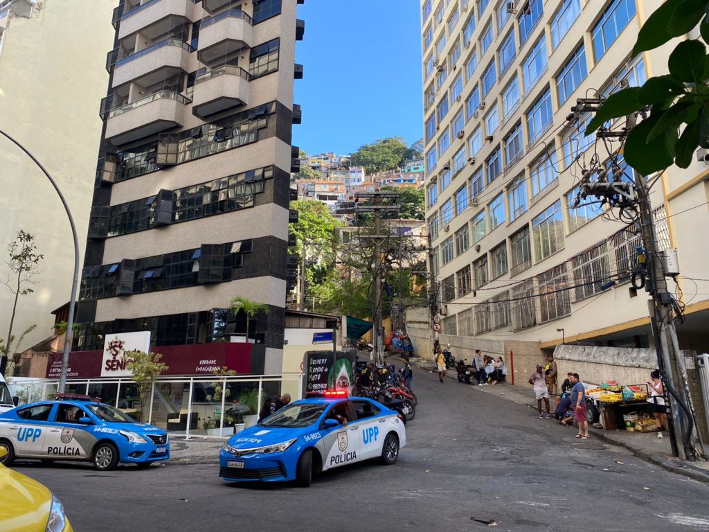 Operação no Pavão-Pavãozinho, em Copacabana