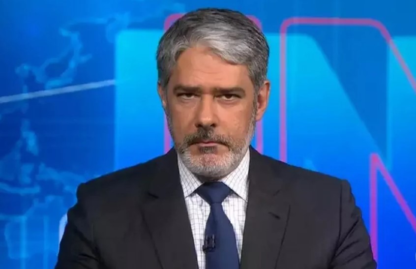 William Bonner no Jornal Nacional