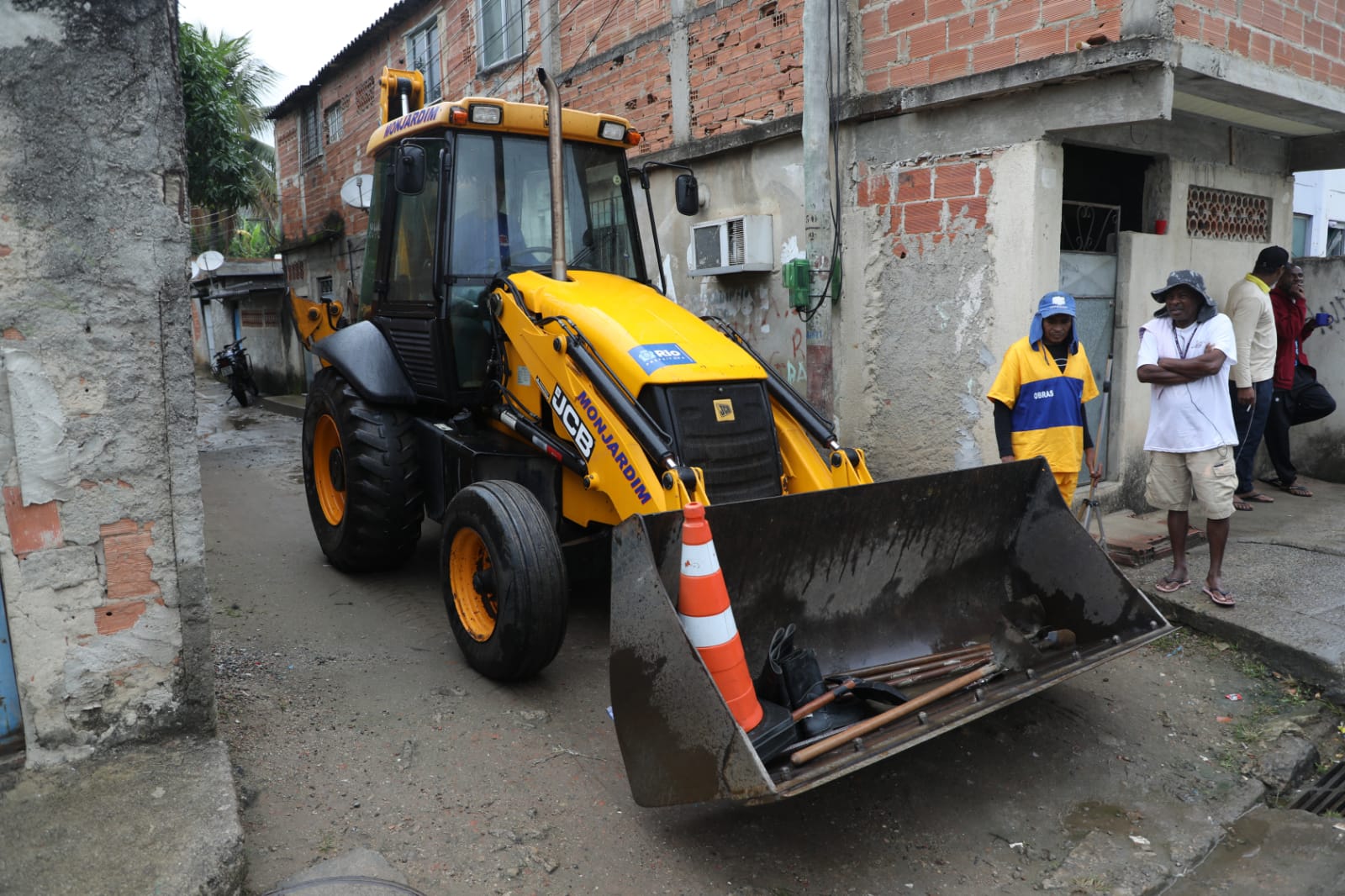 Prefeitura deu início a obras do programa Bairro Maravilha na Zona Oeste. (Foto: Alexandre Macieira/Prefeitura do Rio)