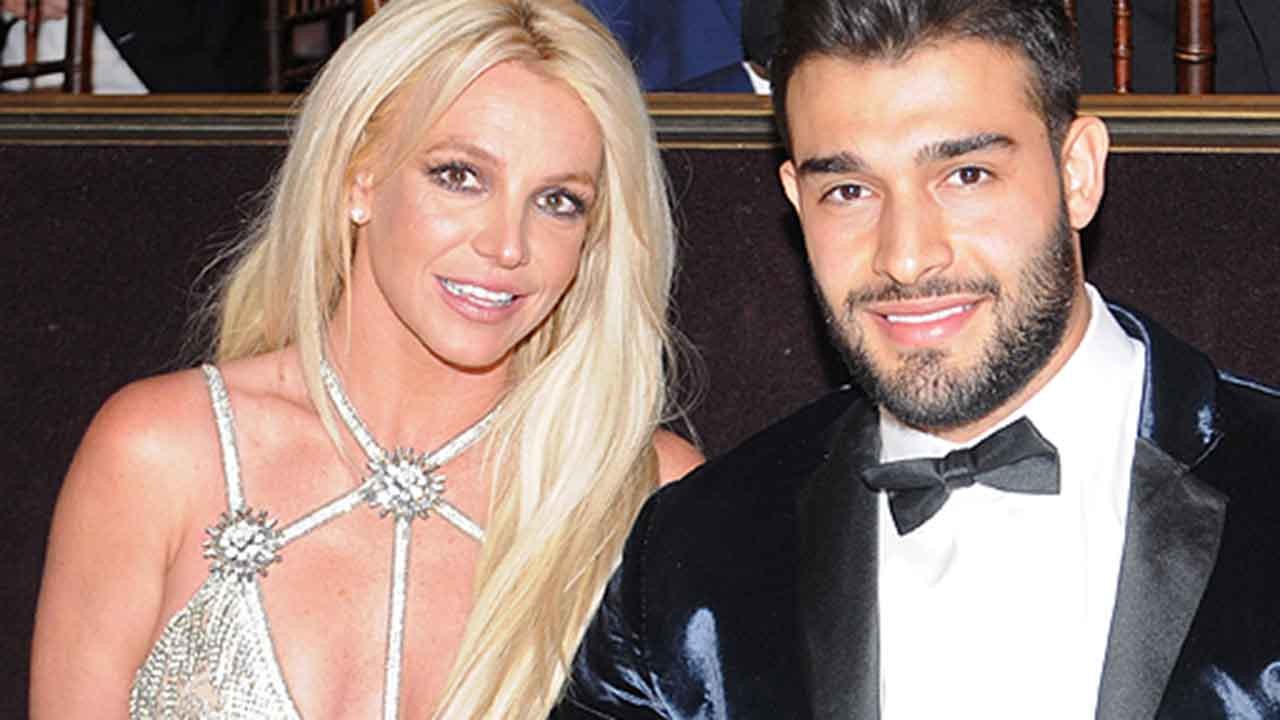 Britney Spears e o marido Sam Asghari