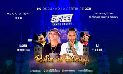 Street Campo Grande promove 'Baile da Disney' pela primeira vez, neste sábado