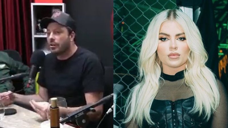 Danillo Gentili e Luísa Sonza