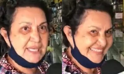 Entrevistada manda recado ao vivo para namorado que é casado e viraliza