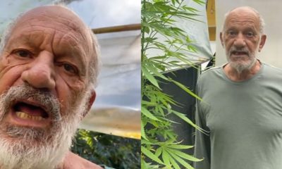 Ricardo Petraglia mostra plantação de maconha em casa