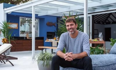 Marcelo Faria em sua residência