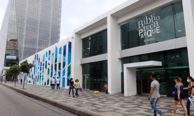 Biblioteca Parque, na Av. Presidente Vargas