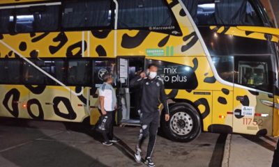 Chegada do Atlético-MG ao Maracanã para jogo com o Flamengo na Copa do Brasil