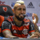 Arturo Vidal é apresentado no Flamengo em entrevista coletiva
