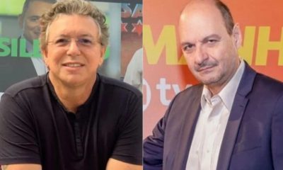 Boninho e Mariano Boni, diretores da TV Globo