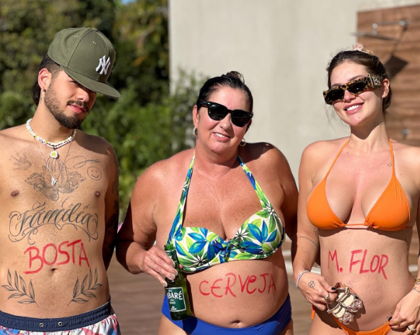 Zé Felipe, Margareth Serrão e Virginia