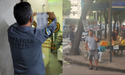 Polícia Civil realiza operação contra venda de ouro em copacabana