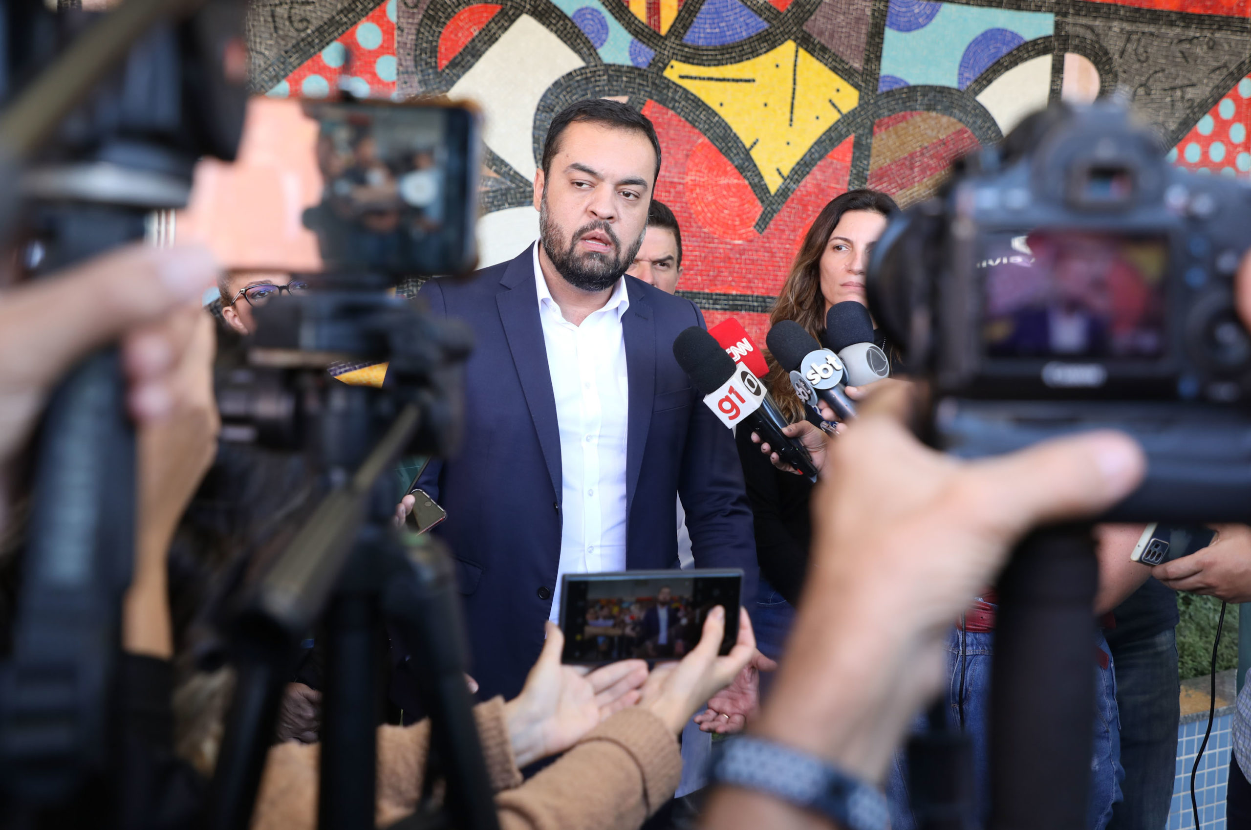 Cláudio Castro no Hospital da Mulher